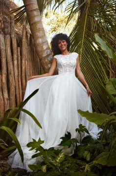 Brautkleid von Herve Model Barella